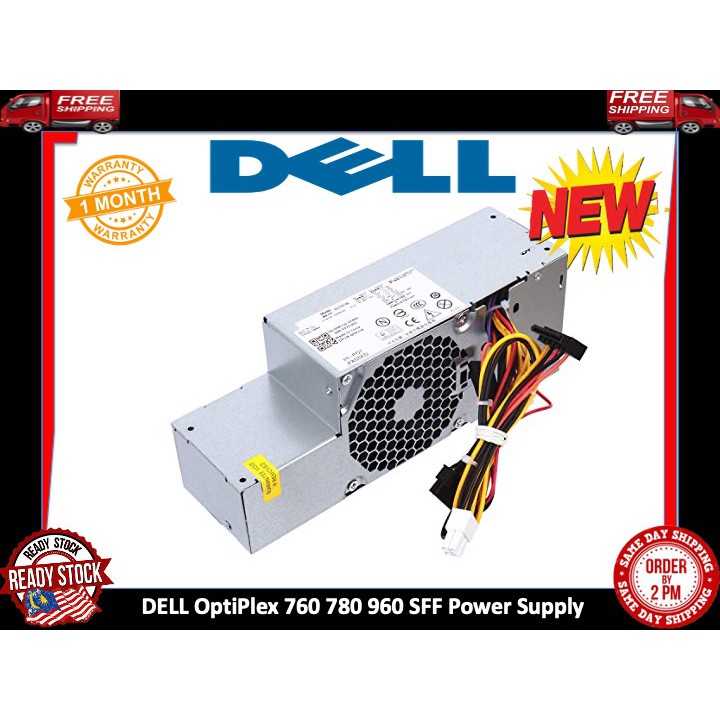 New Dell OptiPlex 380 580 760 780 960 980 235W PW116 Small Form Factor  (SFF) Power Supply | Shopee Malaysia