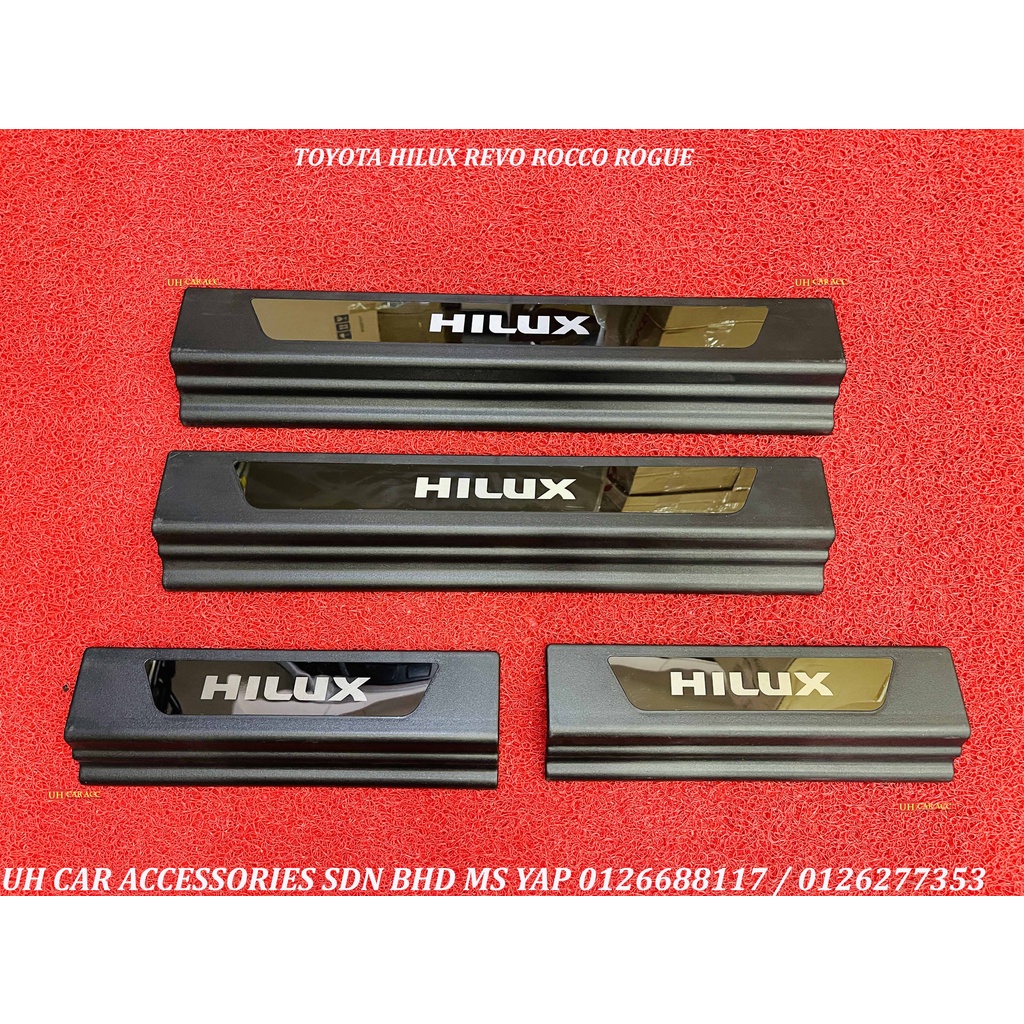 TOYOTA HILUX REVO ROCCO ROGUE OEM SIDE DOOR STEP SILL PLATE Shopee