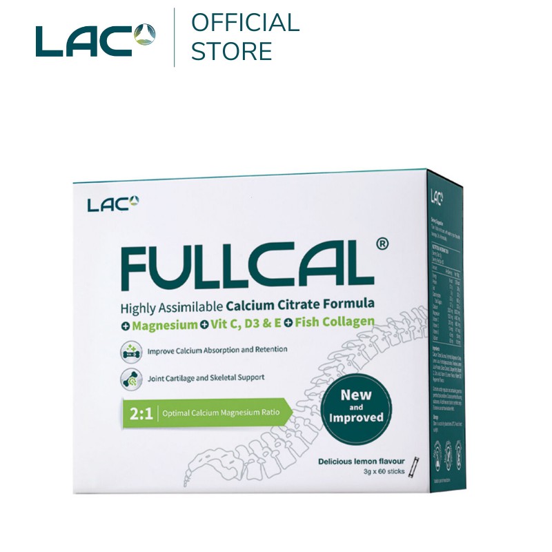 LAC FullCal (3g x 60 Sachets) Shopee Malaysia