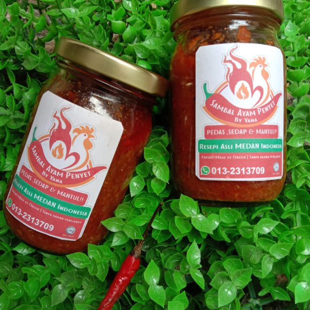 Sambal Ayam Penyet Original Indonesia Shopee Malaysia