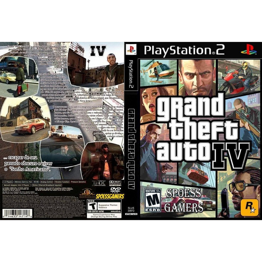 PS2 Grand Theft Auto IV | Shopee Malaysia