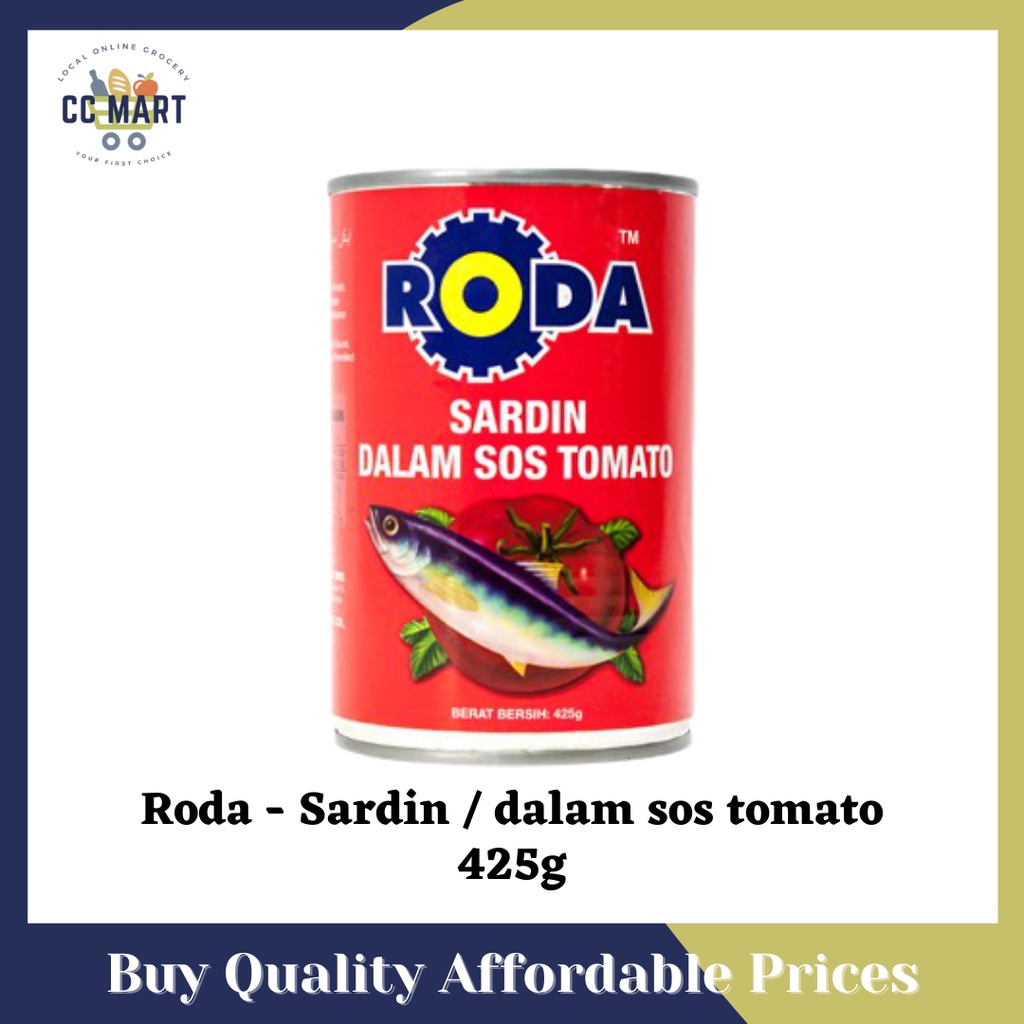 Roda Sardin Dalam Sos Tomato G Shopee Malaysia