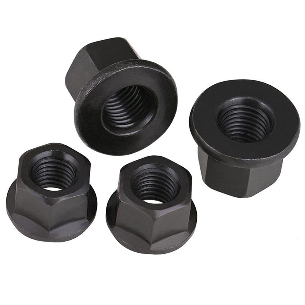 Nuts: 1/4'-20; Hex Flange Nuts; grade 8