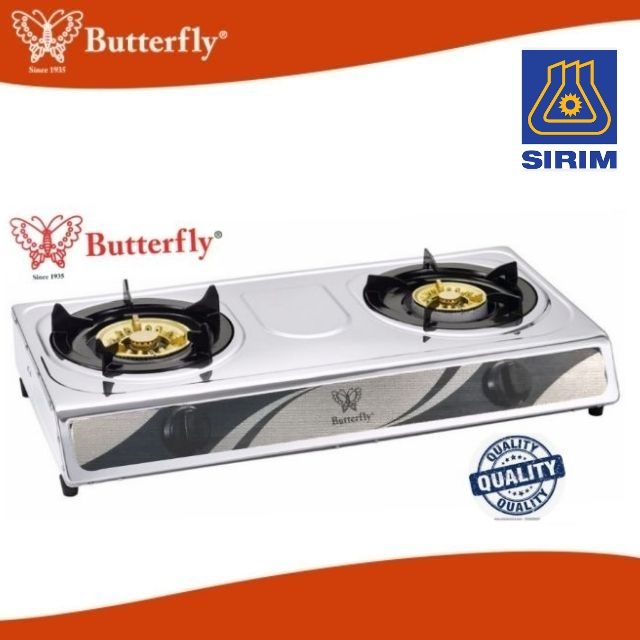 Butterfly Double gas stove BGC868/343 Shopee Malaysia