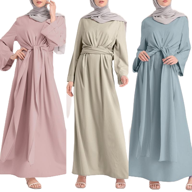 WCD003_Yanitza Women's Muslim Dresses Eid Mubarak Kaftan Dubai Abaya ...