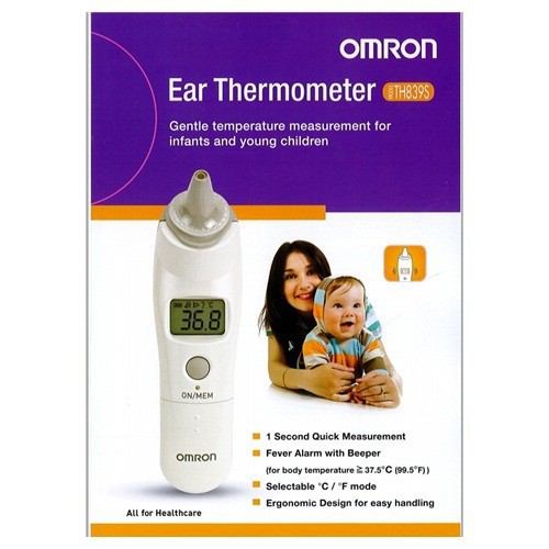 Omron Ear Thermometer TH839S Shopee Malaysia