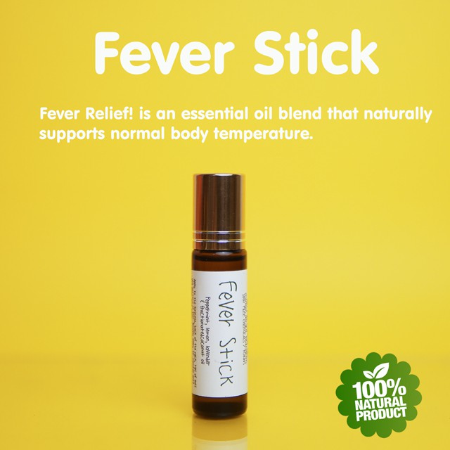 Fever stick Cooling Essential Oil Blend Fever Reducer Head Pain