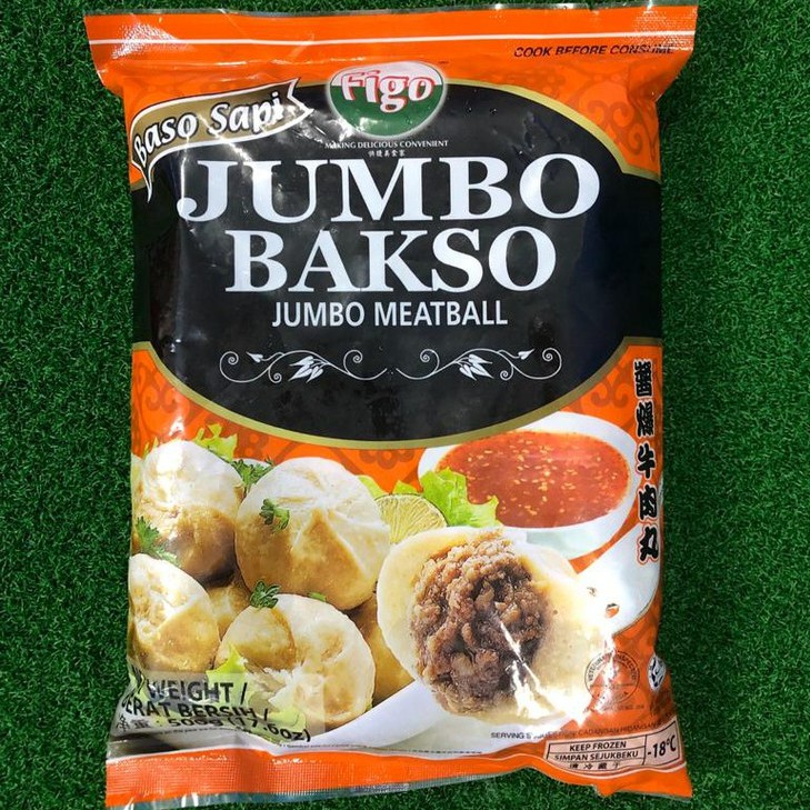 Buy Figo Premium Jumbo Bakso 500g Frozen Daging Lembu Bebola Beef Ball Seetracker Malaysia