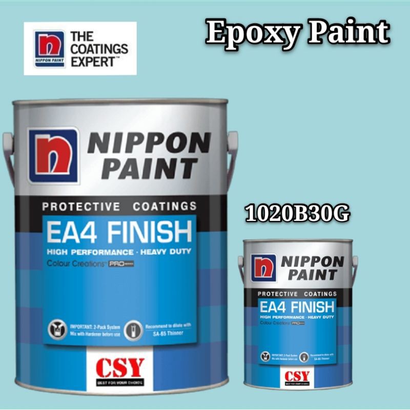 NIPPON PAINT Epoxy Floor Paint 5 Liter 1020B30G Shopee Malaysia