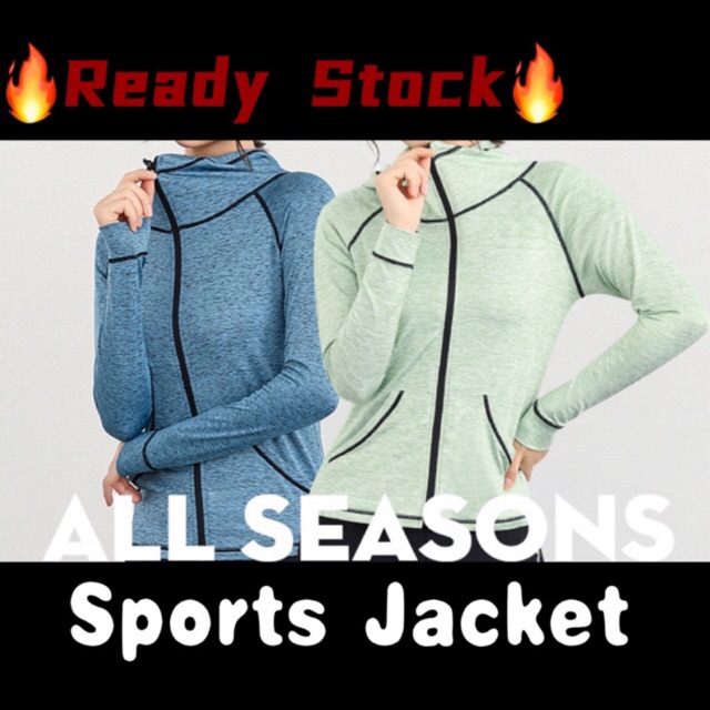 sports running jacket women's