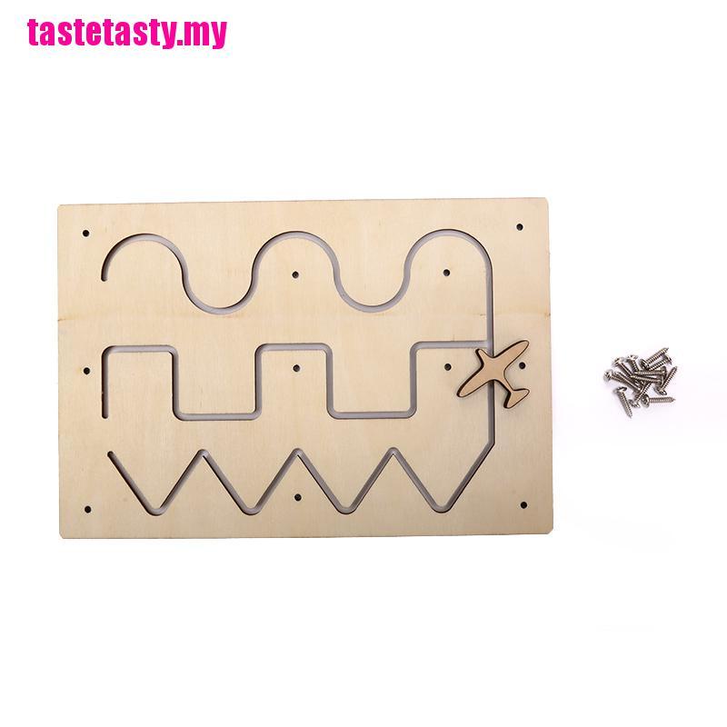 Durable Essential TasteBusy Board DIY Track Toys Baby Montessori Sensory Activity Access Have - Image 3