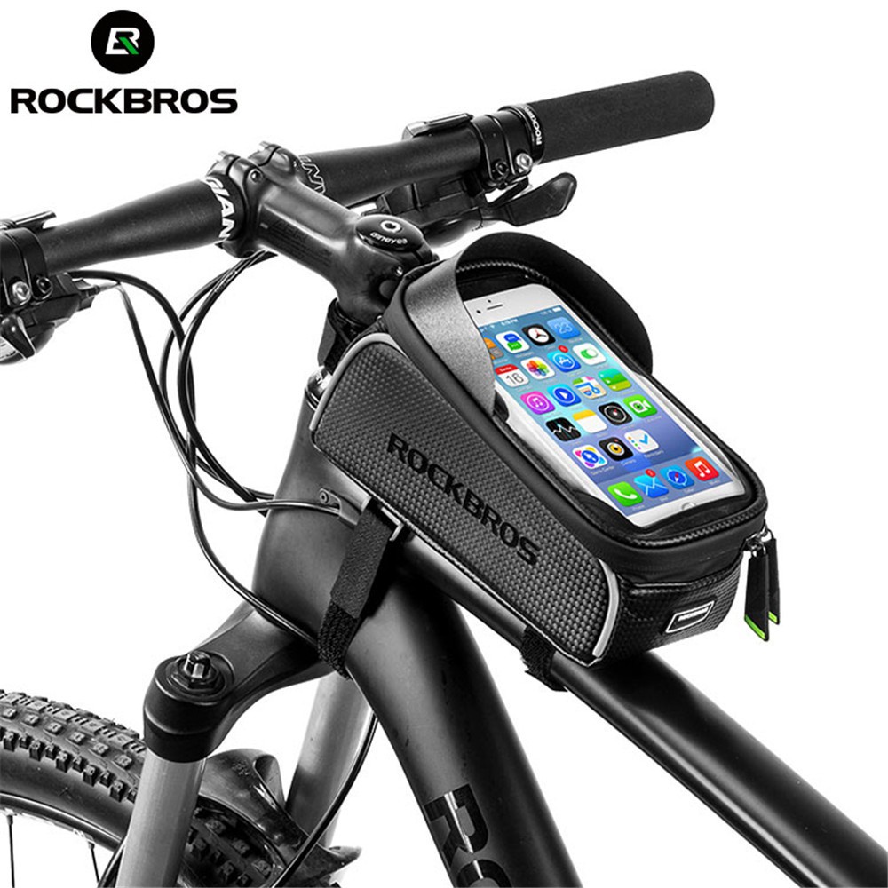 rockbros bike frame bag