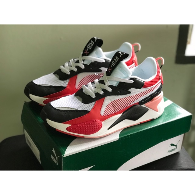 puma rs x toys black red white