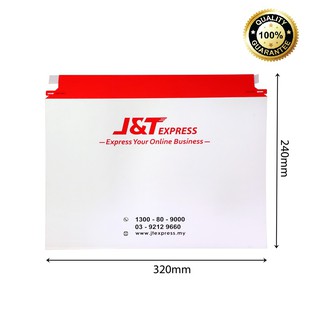 J T Express Cardboard Document Envelope Size A4 10 Pcs Shopee Malaysia