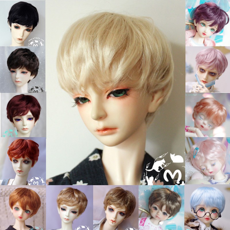 bjd mohair wig