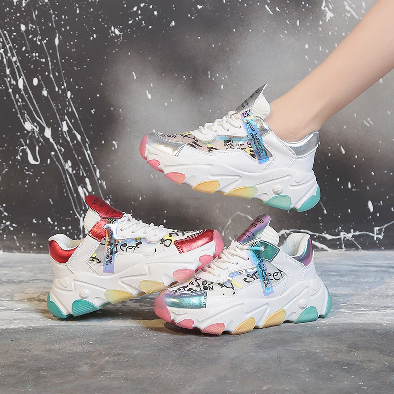 colorful dad shoes