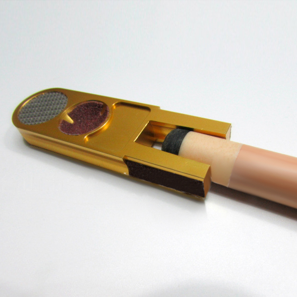 Heavy DIY YISHENG Repairer Tool Tip Trimmers Dime U-shape Pool Cue Snooker Scuffer Tapper Shaper Burnisher Muti-funct... - Image 4