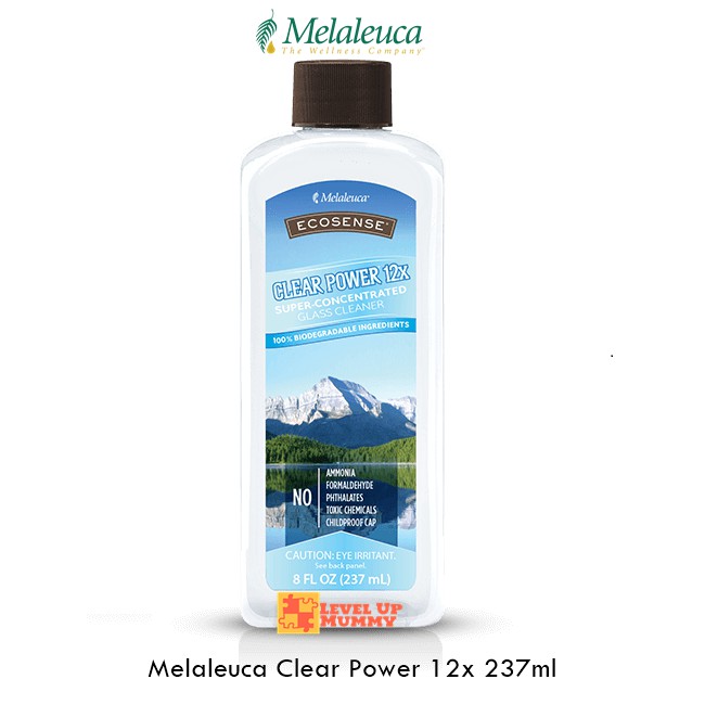 Melaleuca Clear Power Glass Cleaner 237ml (Expiry 03/2020) Shopee