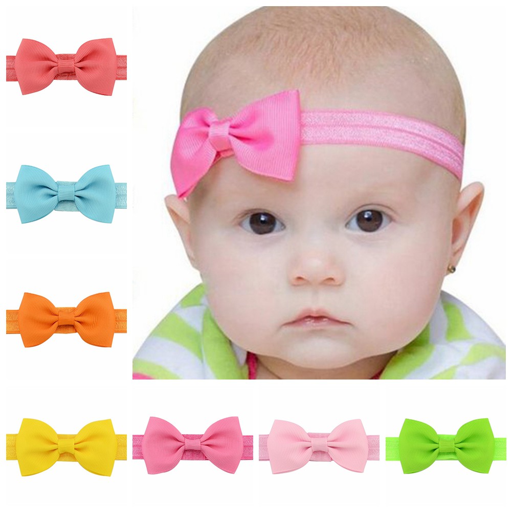 infant girl hair bows and headbands