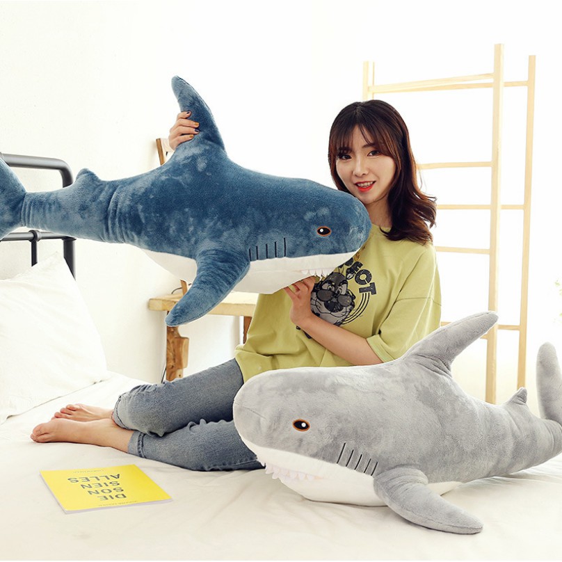 big shark pillow
