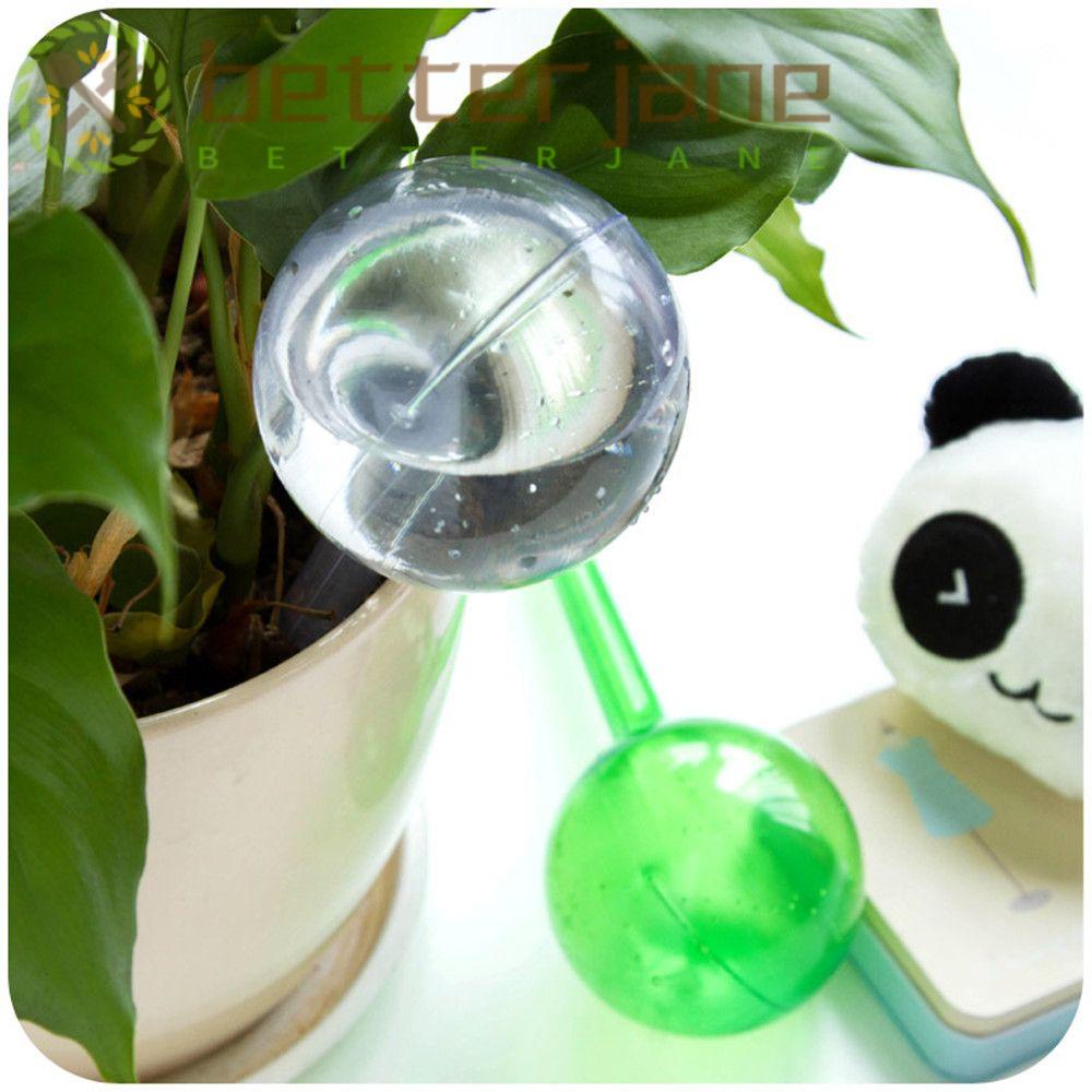 JANE Lawn Self Watering Houseplant Automatic Irrigation Bulb Shape Garden Pot Plastic Globes Patio Planter Cans/Multicolor