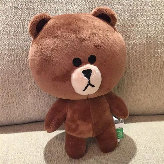 line bear plush