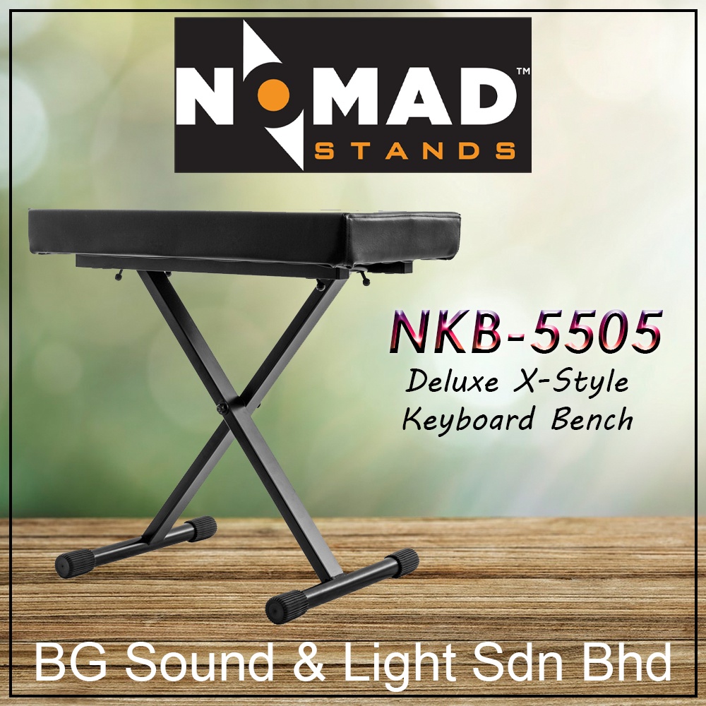 Nomad Stands NKB5505 Deluxe XStyle Keyboard Bench ( NKB5505