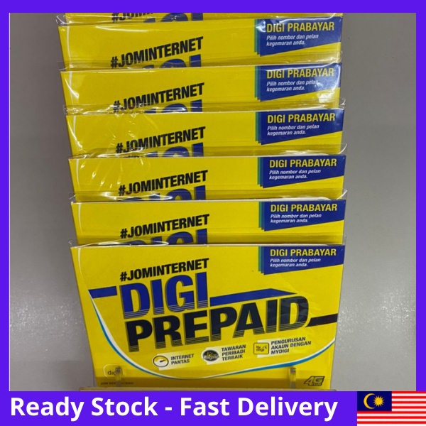 Buy Digi Next Prepaid Truly High Speed Internet Sim Card Unlimited Internet And Calls To All Network Choose Your Own Number Seetracker Malaysia