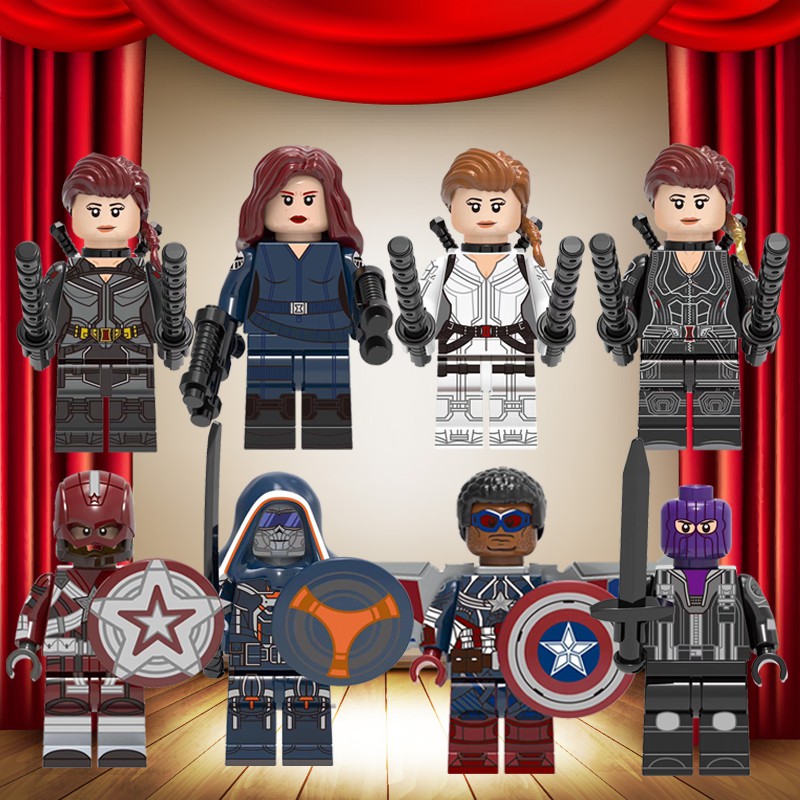 marvel avengers lego minifigures
