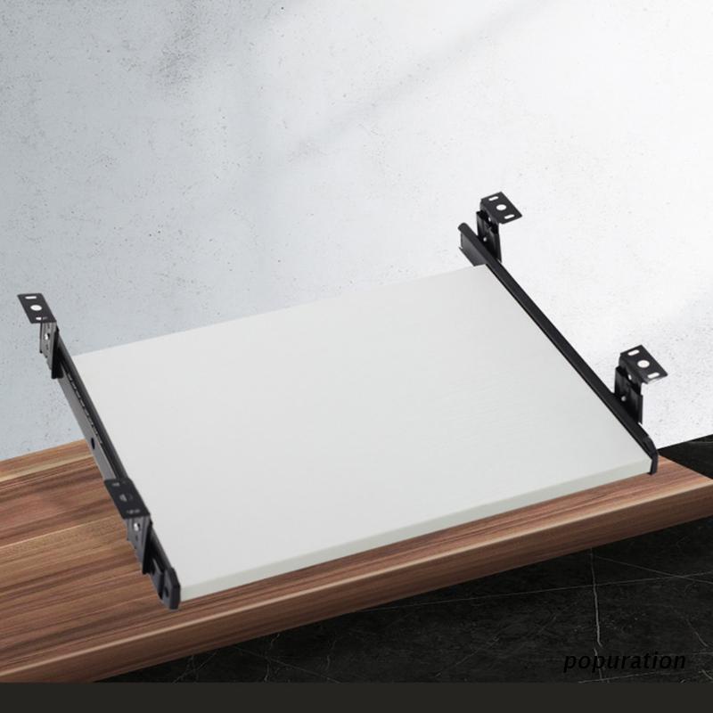 POP HeightAdjustable UnderCounter Computer Keyboard Drawer Tray with