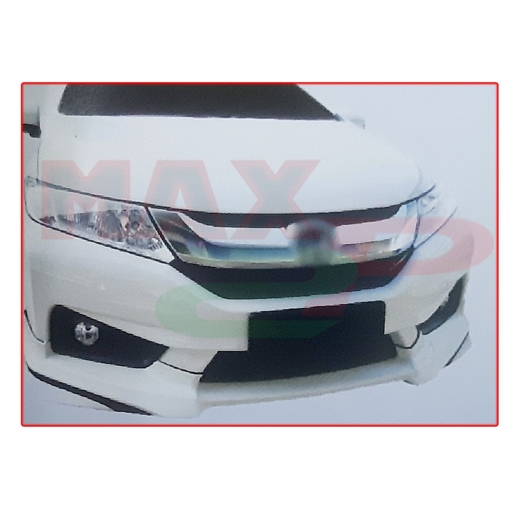 Honda City (2014) MDL Style Front Skirting Bumper Lower Lip Spoiler ABS