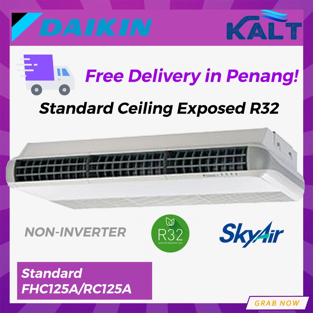 Daikin Ceiling Exposed R32 Non Inverter Fhc A Series Fhc125arc125a Shopee Malaysia 9645