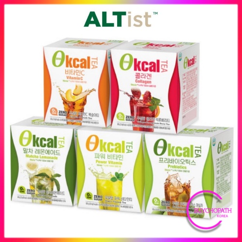 [Altist] ZeroSugar ZeroCalorie Tea (10g*10T) 5 Flavors / SugarFree