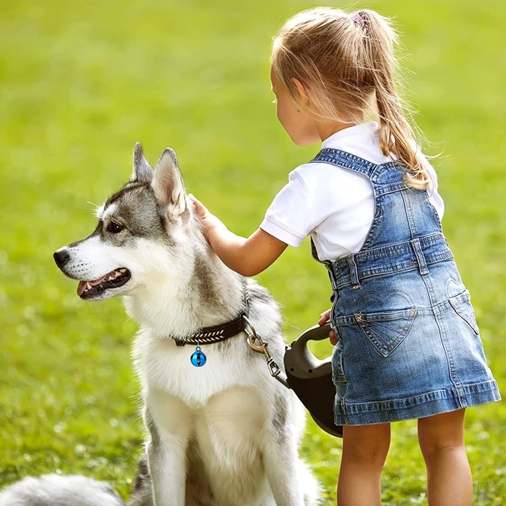 Multi Quality Cat Dog Collar Bells,Jingle Bell Collar,Dog Charms,Colourful Pet Small Bells Clasps,Pet Acces Essential... - Image 3