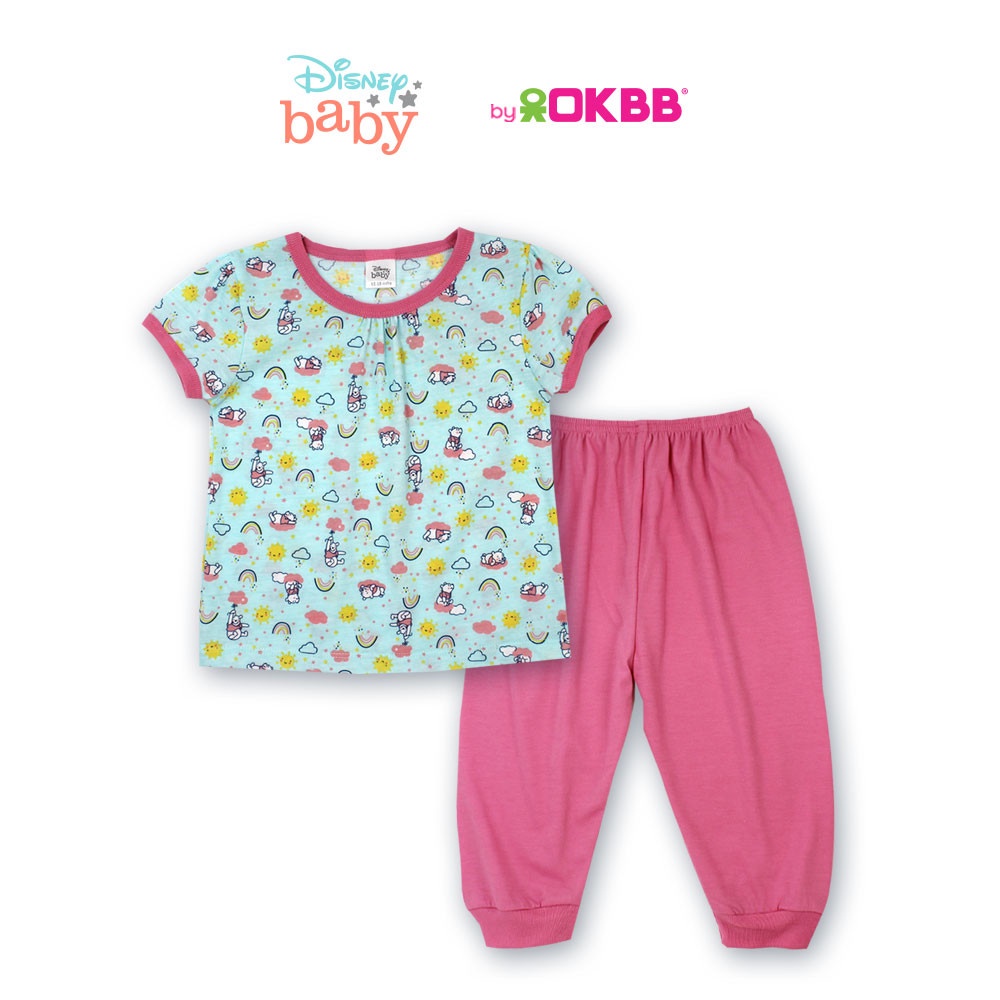 Disney Winnie The Pooh Full Printed Baby Girl Pyjamas Clothing Suit WPMD2390_WPPF001_G