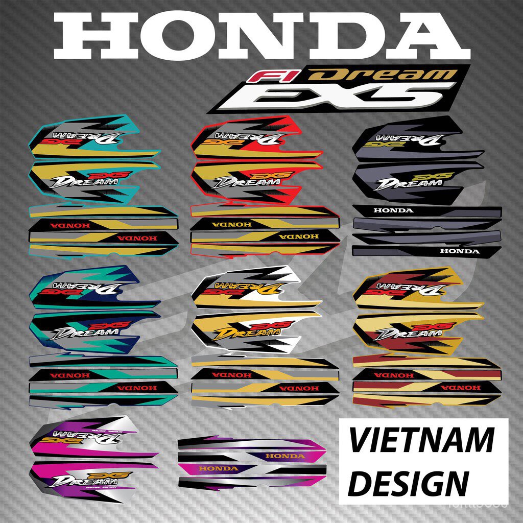 STRIPE MOTOR HONDA EX5 DREAM VIETNAM (2)