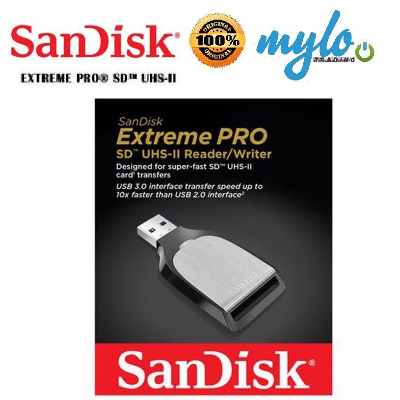 Sandisk Extreme Pro Sd Uhs Ii Card Reader Sddr 399 G46 Shopee Malaysia