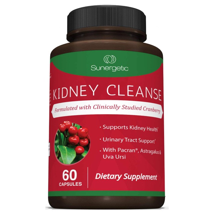 Premium Kidney Cleanse Supplement – Powerful Kidney Support Formula with Cranberry Extract Helps Support Healthy Kidneys