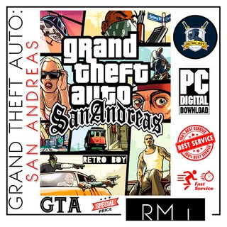 Ps2 Gta San Andreas Upin Ipin Shopee Malaysia