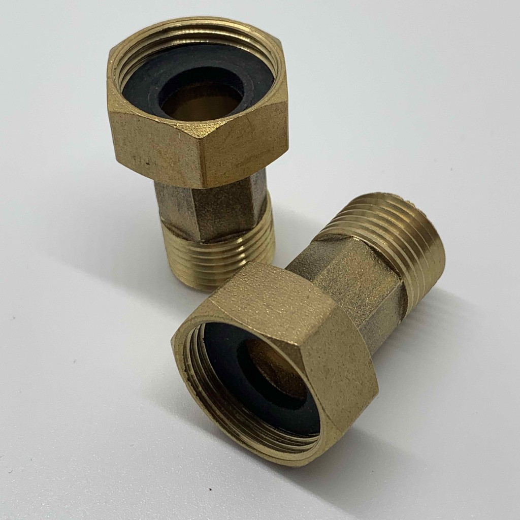 Brass Fitting For Water Meter 1/2"x3/4" or 3/4"x1" 