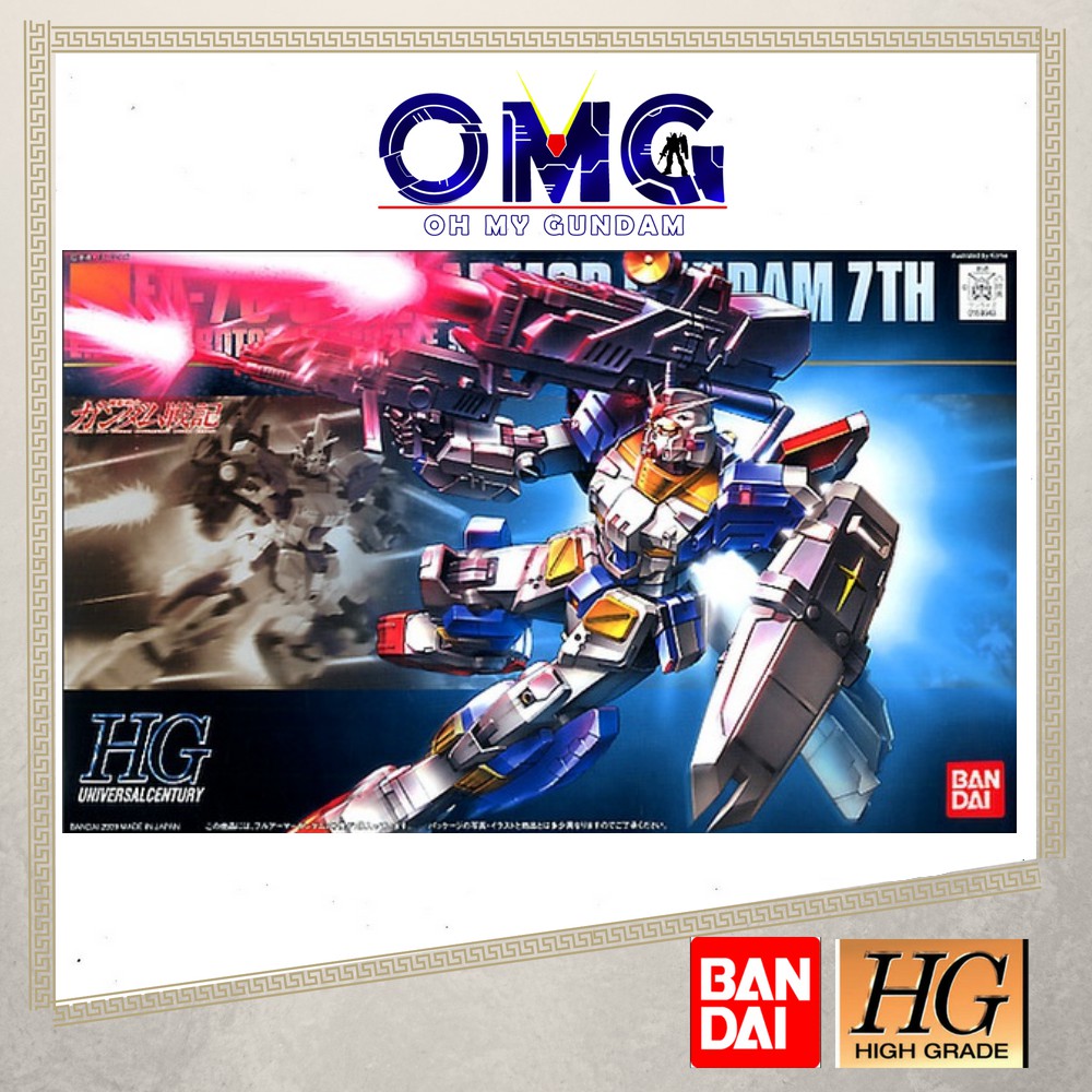 Bandai Hguc Fa 78 3 Full Armor Gundam 7th Omg 1 144 Rx 78 3 Rx 78 Rx78 Fa 78 Full Armor Shopee Malaysia