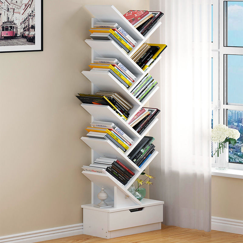 Storage rack Buku rak mudah tingkat kreatif pokok Storage rack Buku rak mudah tingkat kreatif pokok