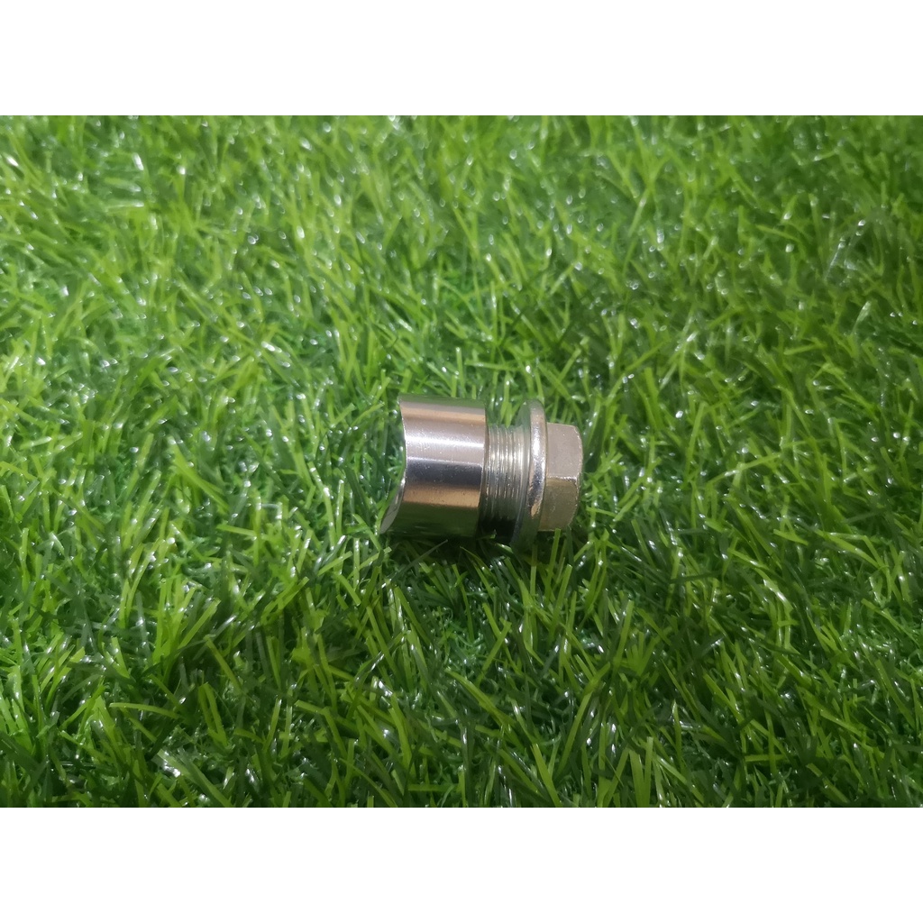 O2 Sensor Stainless Steels Bung Plug Nut Stepped Mounting Cap Kit