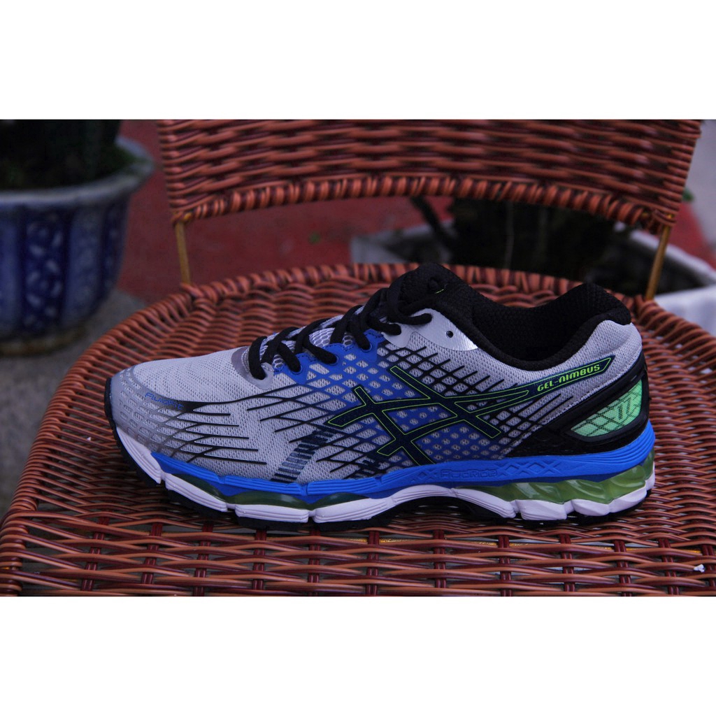 asics silver blue