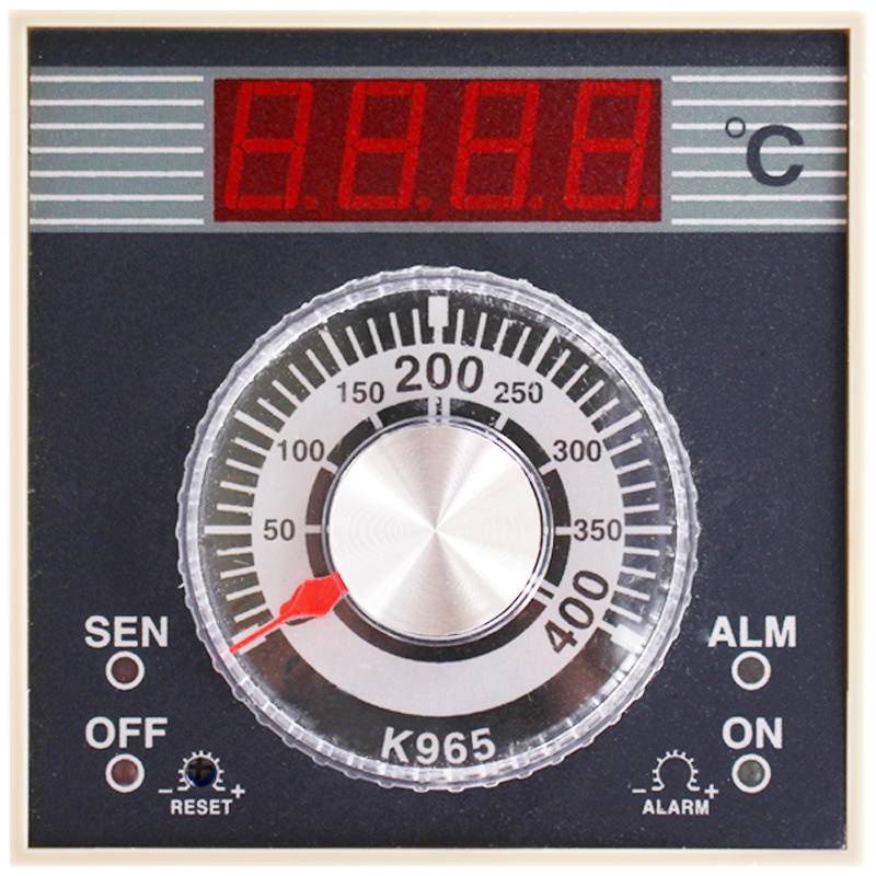 High Quality 96 * 96 Digital Industrial Knob Temperature Controller Oven Thermostat K965 220V