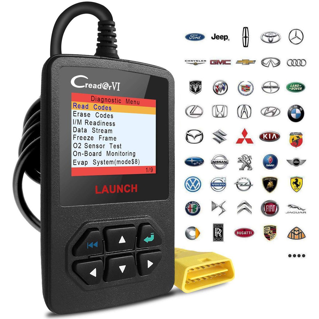Vehicle Code Reader >> Launch Creader Vi Enhanced Vehicle Code Reader Obd2 Scanner Diagnostic Scan Tool Vehicle Code Reader >> Launch Creader Vi Enhanced Vehicle Code Reader Obd2 Scanner Diagnostic Scan Tool