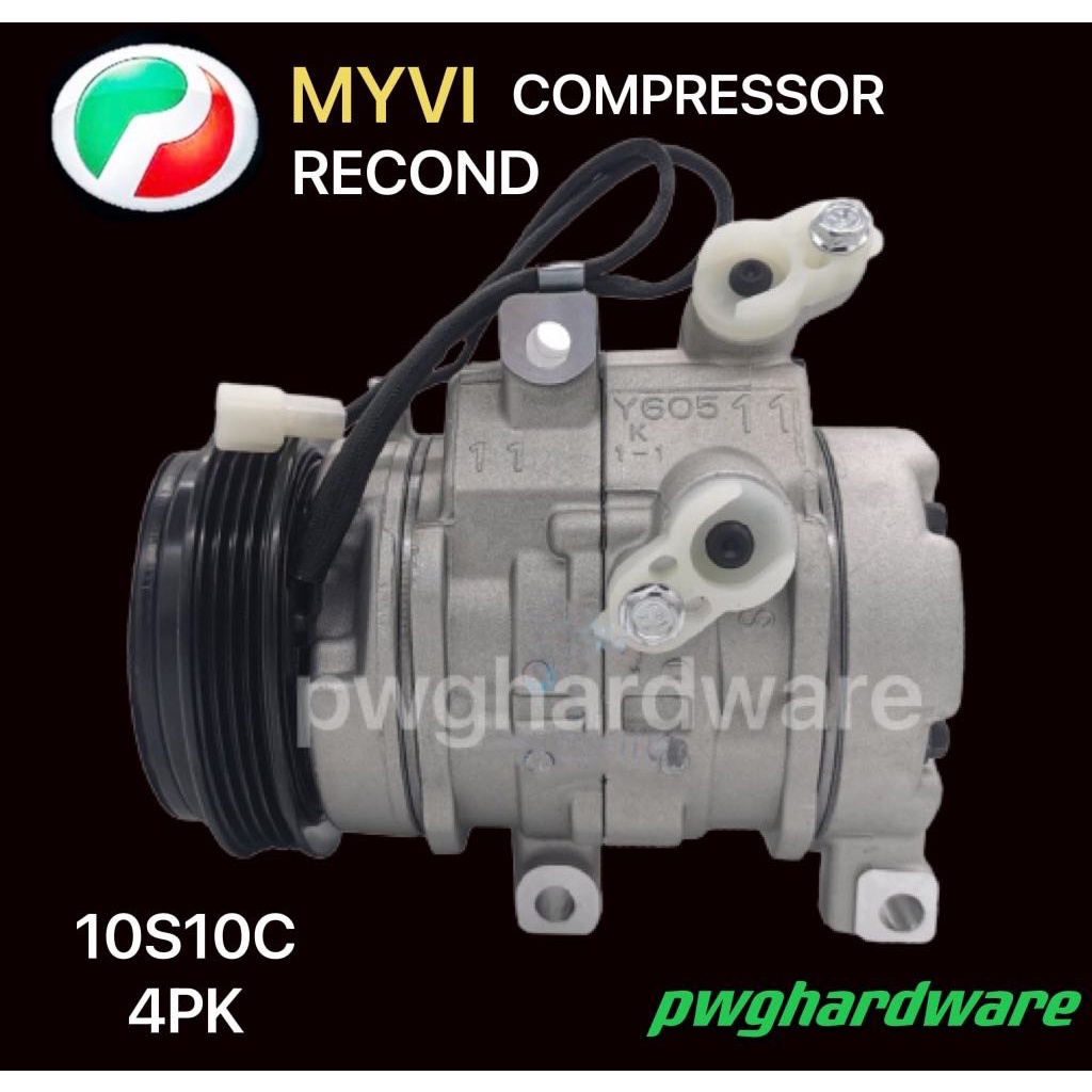 Recond Perodua Myvi To 10S10C 4PK Air Cond Compressor / Kompressor