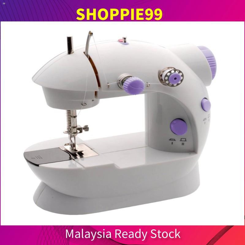 Mini Portable Sewing Machine 202 Dual Speed AC/DC Operation Foot Pedal ...