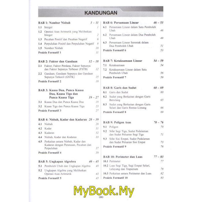 Jawapan Buku Galus Matematik Tingkatan 3  mitsuanako