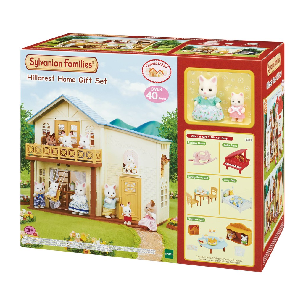 sylvanian families blue house